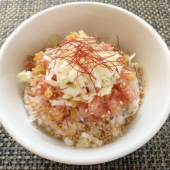 コチュジャンたれ！とろたく丼